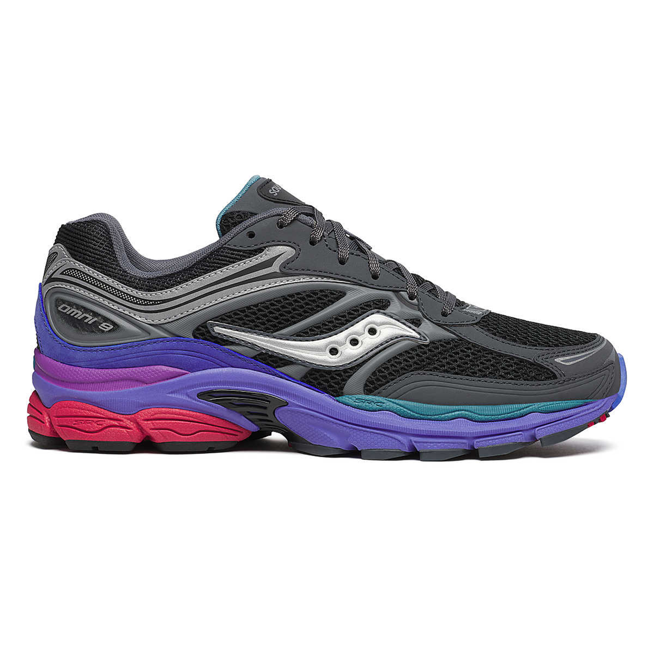 Saucony ProGrid Omni 9 Grise & Multicolore