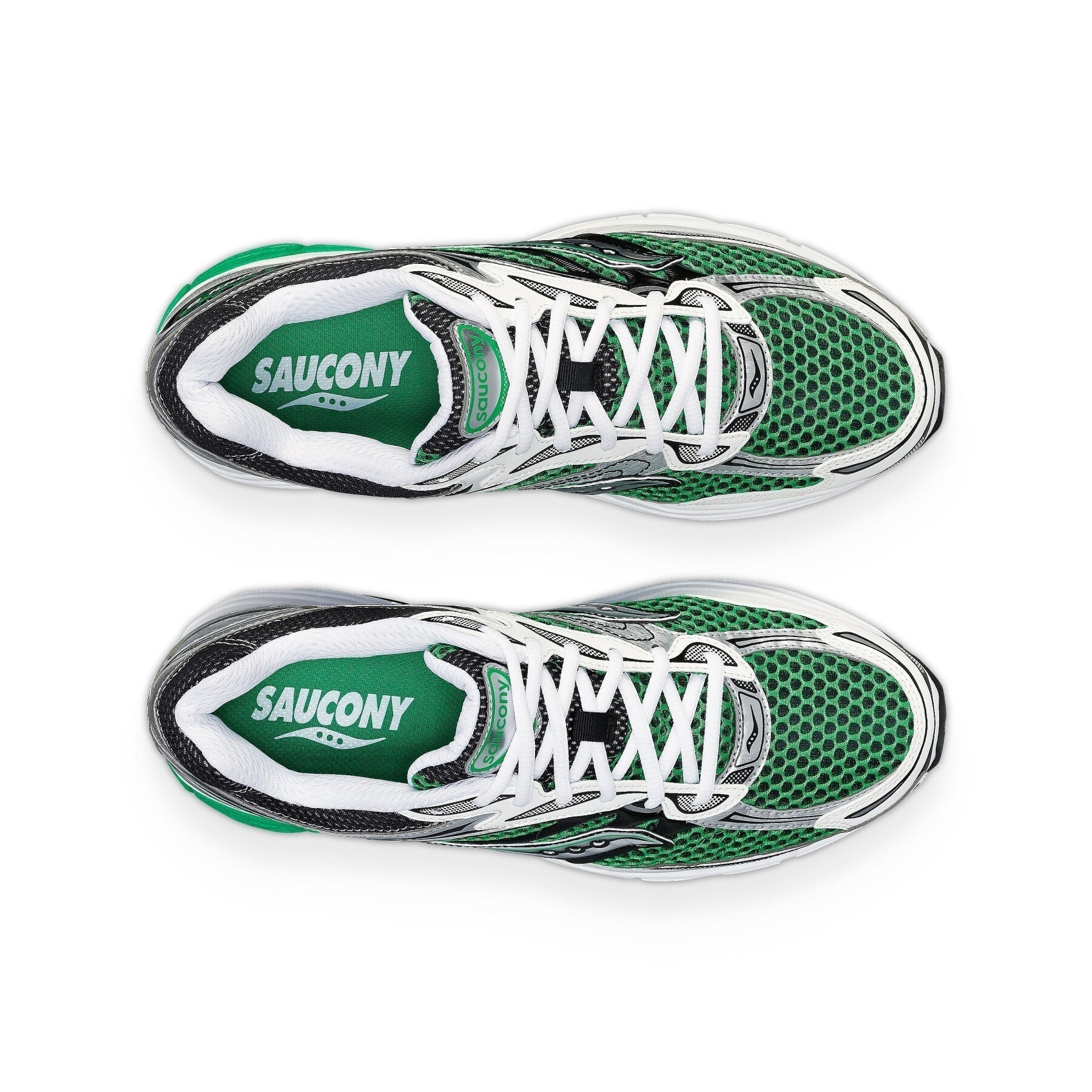 Saucony Progrid Omni 9 Blanche & Verte