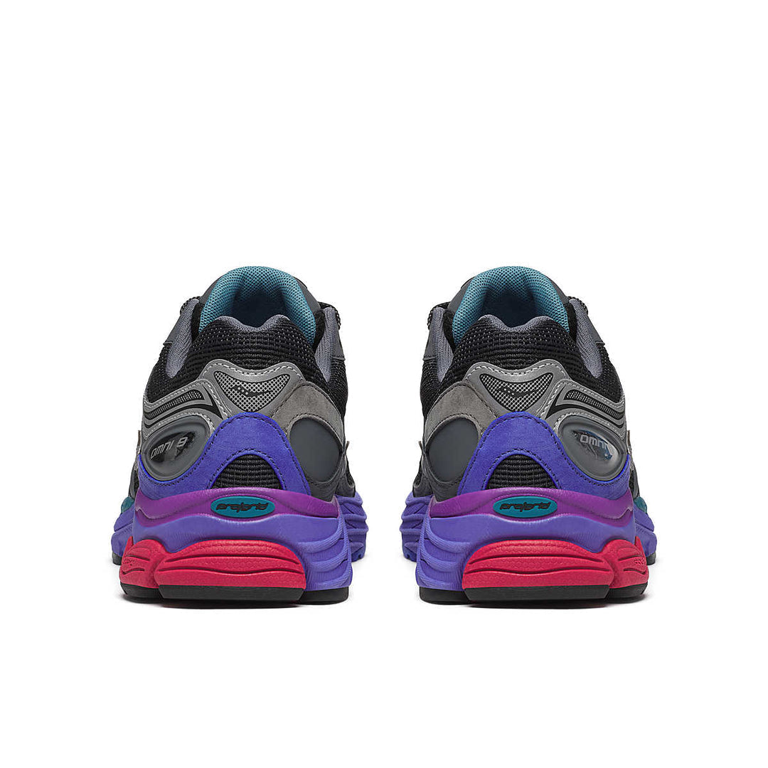 Saucony ProGrid Omni 9 Grise & Multicolore