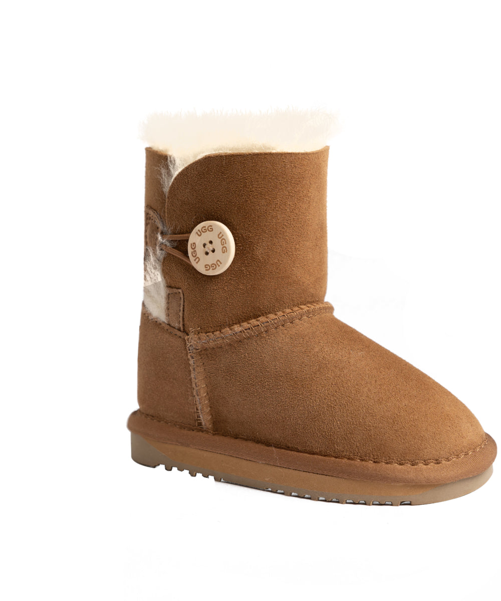 Classique Bouton Court Enfant