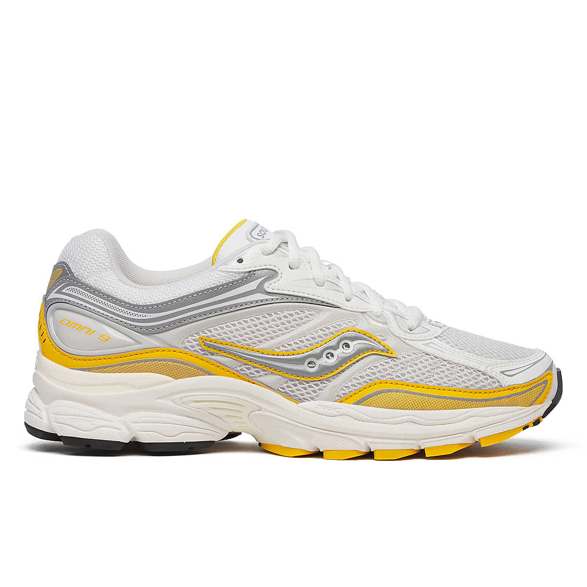 Saucony Omni ProGrid 9 Blanche & Jaune