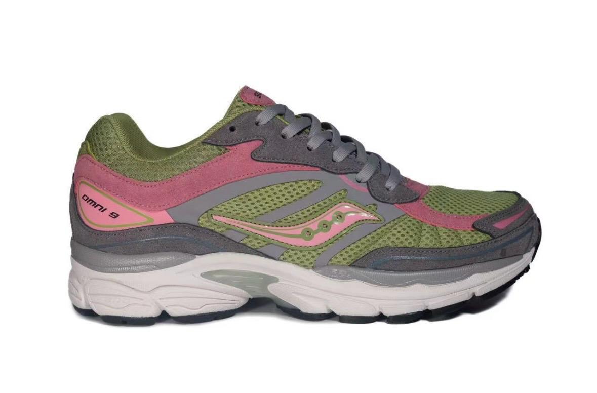 Saucony Progrid Omni 9 Olive Blush