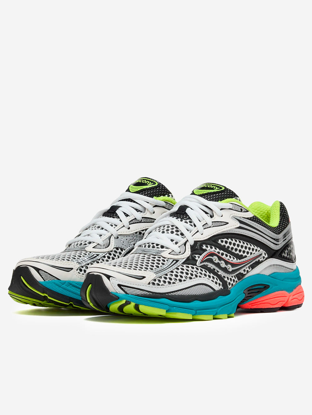 Saucony ProGrid Omni 9 Original Blanche & Multicolore