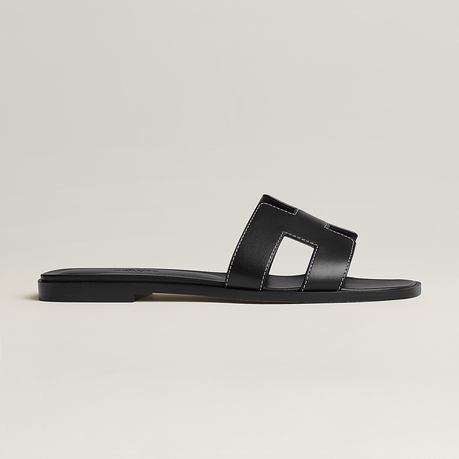 Hermès Sandales Oran - Noir
