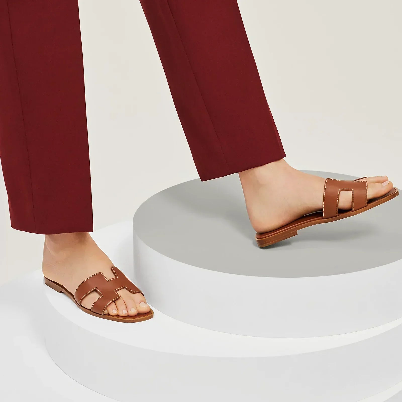 Hermès Sandales Oran - Or
