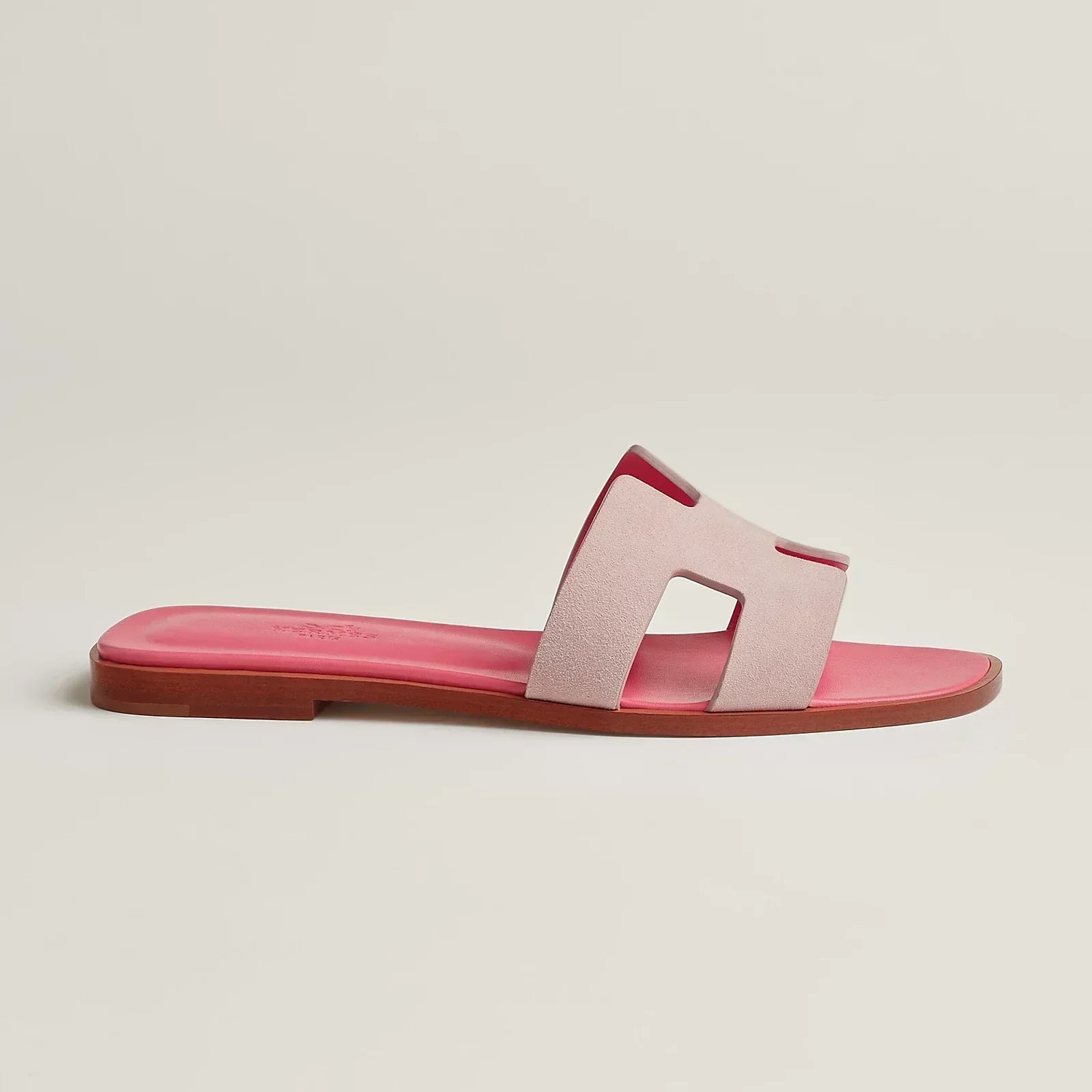 Hermès Sandales Oran - Porcelaine rose