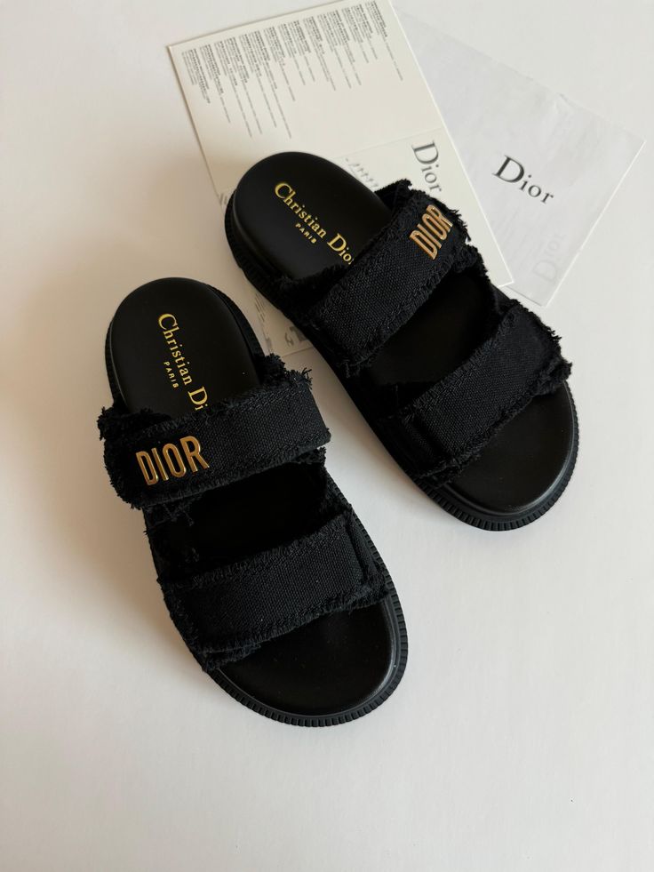 Sandales Dior Noir