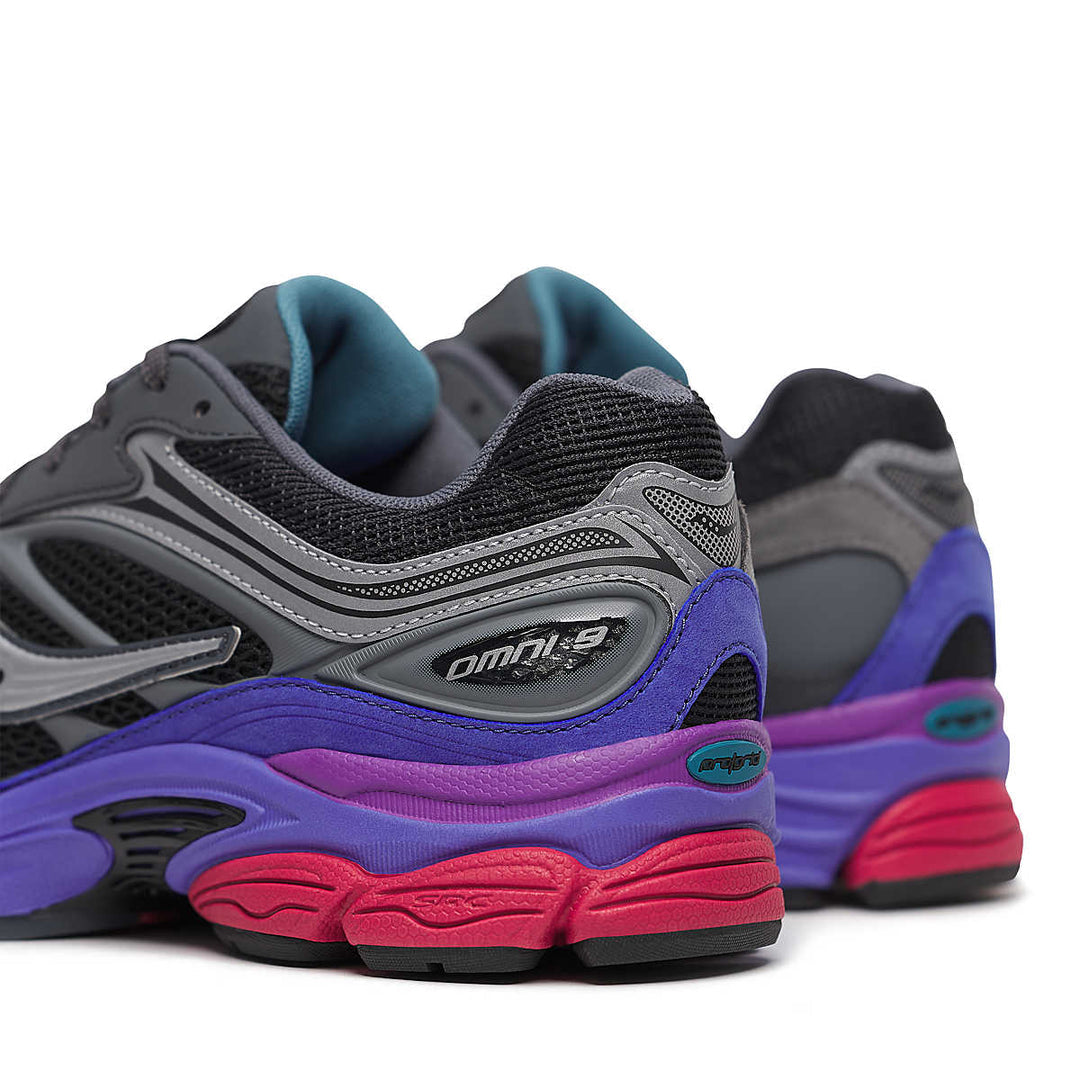 Saucony ProGrid Omni 9 Grise & Multicolore