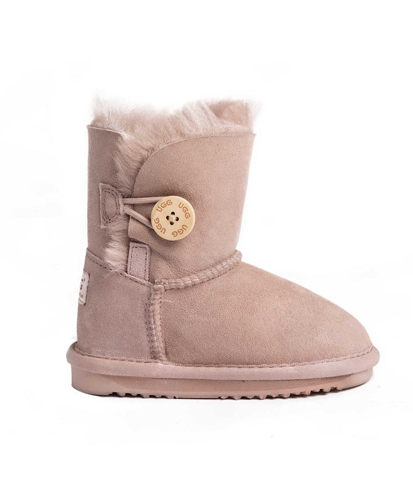 Classique Bouton Court Enfant