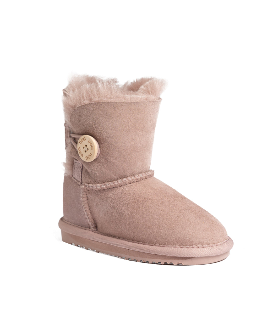 Classique Bouton Court Enfant