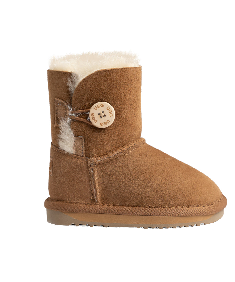 Classique Bouton Court Enfant