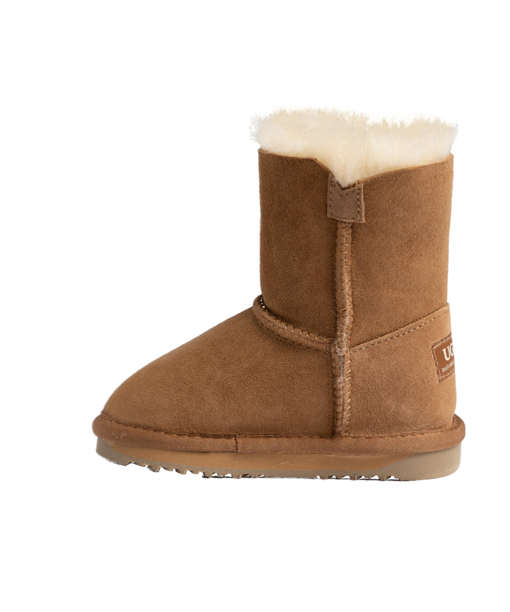 Classique Bouton Court Enfant