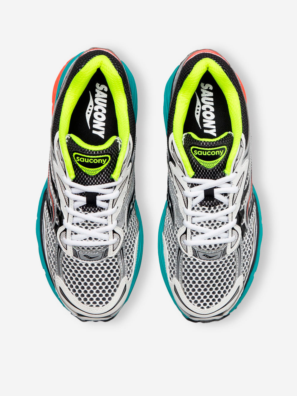 Saucony ProGrid Omni 9 Original Blanche & Multicolore