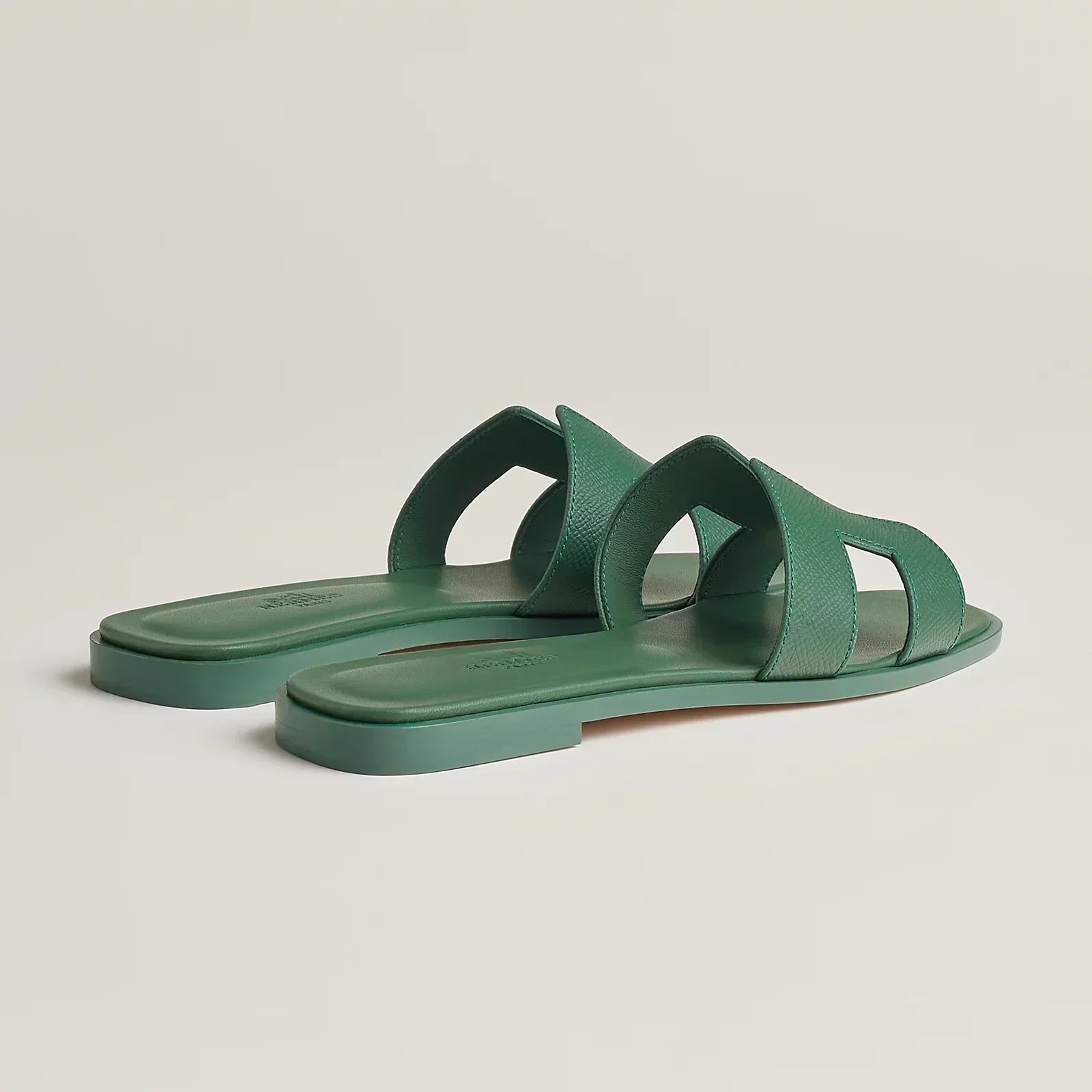 Hermès Sandales Oran - Ivy Green